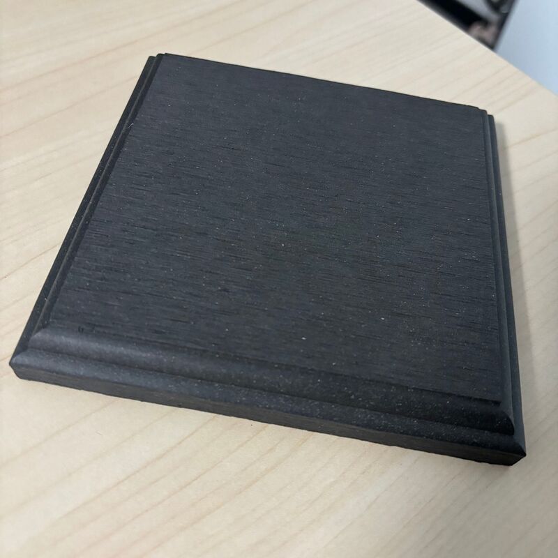 WPC Μπαλκόνι Αδιάβροχο Εξωτερικό Δάπεδο Εξωτερικό Κάλυμμα Τελικού Πλαισίου WPC Composite Deck End Skirting Decking WPC Deck End