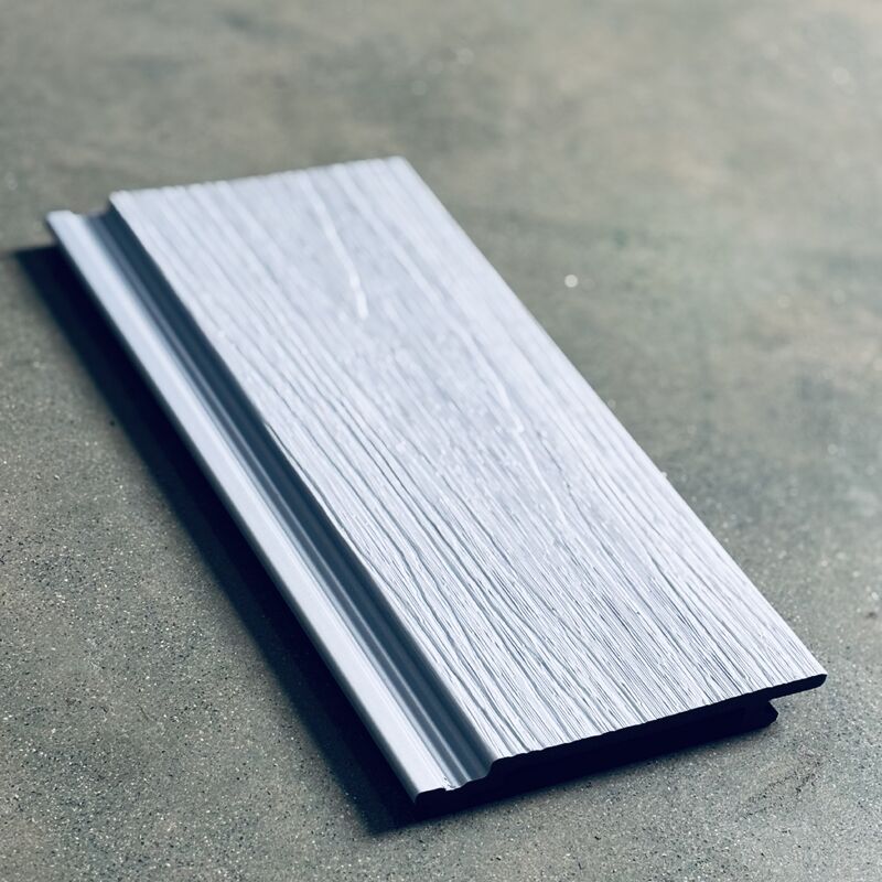 Blue-Silver Metallic WPC Panel: Fusion of Ocean Rhythm και Modern Technology