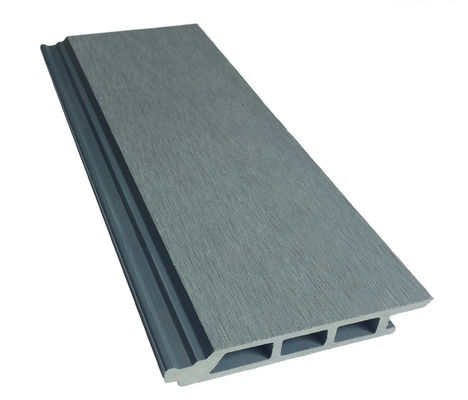Εξωτερικό πάνελ τοίχου WPC Wood Slat Composite Wood Plastic Redbrown Χρώμα Teakwood